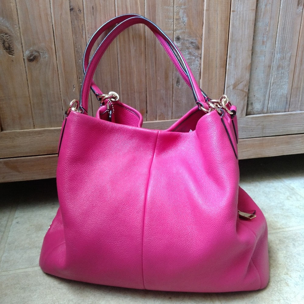 🔥HOT ITEM!!! Authentic Hobo Pink Coach Purse!